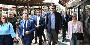 Την Αργολίδα επισκέφθηκε ο κυβερνητικός εκπρόσωπος Παύλος Μαρινάκης