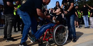 Στην OPAP Arena και ο μικρός Γιαννάκης για να δει τον τελικό του Conference League Ολυμπιακός-Φιορεντίνα
