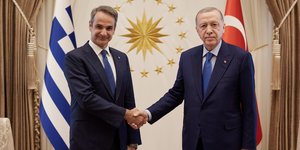 Συνάντηση Μητσοτάκη-Ερντογάν στην Άγκυρα