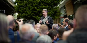 Ομιλία του πρωθυπουργού Κυριάκου Μητσοτάκη στη Βέροια