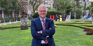 Ο υποψήφιος ευρωβουλευτής της ΝΔ Γιώργος Μουρούτης