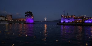 Ο φαντασμαγορικός επιτάφιος στο ενετικό λιμάνι της Ναυπάκτου