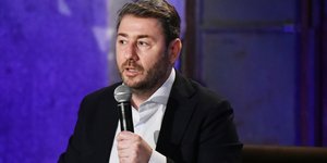 Ο Νίκος Ανδρουλάκης σε ομιλία του