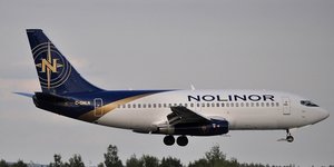 Αεροσκάφος Boeing 737-200 της καναδέζικης Nolinor Airlines