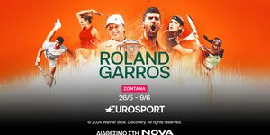 128o Roland Garros: Το δεύτερο Grand Slam της σεζόν στο τένις με Τσιτσιπά και Σάκκαρη στα κανάλια Eurosport, διαθέσιμα στη Nova!