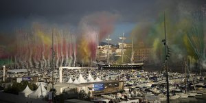 Το ιστιοφόρο Belem που μεταφέρει την Ολυμπιακή Φλόγα έφτασε στη Μασσαλία