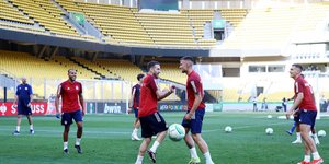 Conference League: H τελευταία προπόνηση του Ολυμπιακού στην Opap Arena για τον μεγάλο τελικό -Δείτε βίντεο