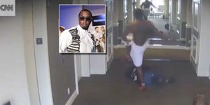 Τρομάζουν τα πλάνα από την κακοποίηση του ράπερ «Πάφ Ντάντι» στην τότε σύντροφό του