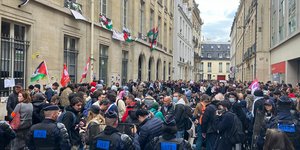 Διαδήλωση στο Παρίσι για την Παλαιστίνη