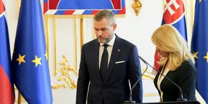 Ο πρόεδρος της Σλοβακίας, Πέτερ Πελεγκρίνι