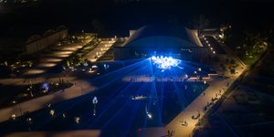 Piano City Athens_Cosmos Laser Show @ The Ellinikon Experience Centre