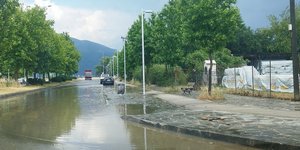 Νεροποντή στα Ιωάννινα