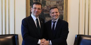 Συνάντηση Χάρη Δούκα-Εκρέμ Ιμάμογλου