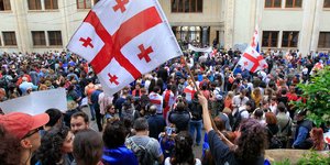 Διαδηλώσεις στη Γεωργία για το νέο νομοσχέδιο