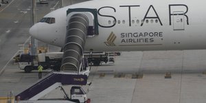Το αεροπλάνο της Singapore Airlines