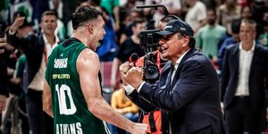 Ο Κώστας Σλούκας και ο Εργκίν Αταμάν