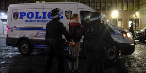 Φοιτήτρια συλλαμβάνεται στο Κολούμπια