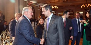 Κώστας Καραμανλής και Κυριάκος Μητσοτάκης