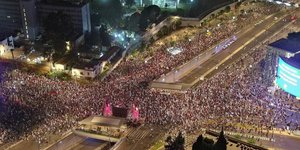 Συγκέντρωση διαμαρτυρίας για στο Τελ Αβίβ για τους ομήρους της Χαμάς