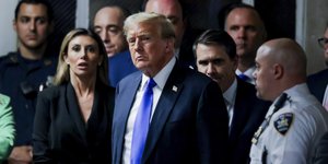 Ο Ντόναλντ Τραμπ στο δικαστήριο