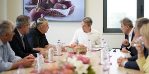 Ο Κυριάκος Μητσοτάκης στο Βελβεντό Κοζάνης