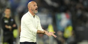 Ο προπονητής της Φιορεντίνα, Βιντσέντζο Ιταλιάνο