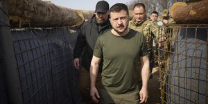 Ο πρόεδρος της Ουκρανίας, Βολόντιμιρ Ζελένσκι
