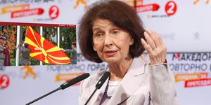 Η νέα πρόεδρος της Βόρειας Μακεδονίας Γκ. Σιλιάνοφκσα