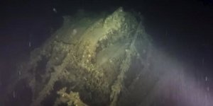 Sunken ship located