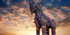 The wooden horse of Troy
