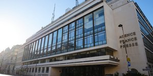Η έδρα του γαλλικού πρακτορείου ειδήσεων στο Παρίσι