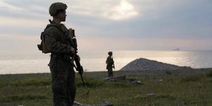 Αμερικανοί στρατιώτες στη νήσο Γκότλαντ της Σουηδίας 