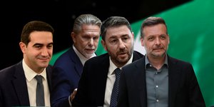 Παύλος Γερουλάνος, Χάρης Δούκας, Νίκος Ανδρουλάκης, Μιχάλης Κατρίνης