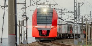 τρένο στη Ρωσία