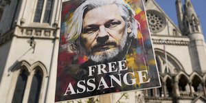 Πορτρέτο Τζούλιαν Ασάνζ