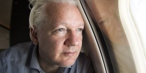 Ο Τζούλιαν Ασάνζ/Φωτογραφία Wikileaks