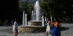 Ζέστη στην Αθήνα