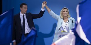 Μαρίν Λεπέν-Ζορντάν Μπαρντελά: το ηγετικό δίδυμο της γαλλικής ακροδεξιάς