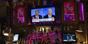 To ντιμπέιτ μεταξύ Τζο Μπάιντεν και Ντόναλντ Τραμπ/