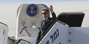 Ο Αμερικανός ΥΠΕΞ, Άντονι Μπλίνκεν, στο Ισραήλ