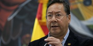 Ο πρόεδρος της Βολιβίας Λουίς Άρσε