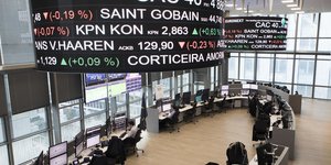 Χρηματιστήριο Παρισιού/Credit: AP