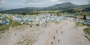 καμπινγκ στο βουνο
