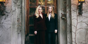 H Κριστίνα Άπλγκεϊτ με την 13χρονη κόρη της 