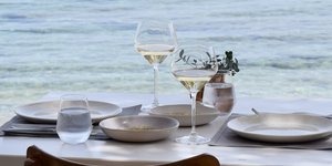 τραπέζι θάλασσα Cookoovaya Αντίπαρος