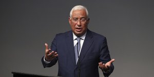 Ο πρωθυπουργός της Πορτογαλίας Αντόνιο Κόστα 