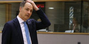 Ο Βέλγος πρωθυπουργός Αλεξάντερ Ντε Κρου
