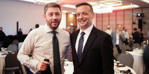 Νίκος Ανδρουλάκης και Χάρης Δούκας