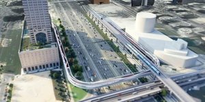 Ψηφιακά σχέδια του νέου δρόμου που θα γίνει στο Ντουμπάι 