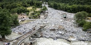 Πλημμύρες στην Ελβετία